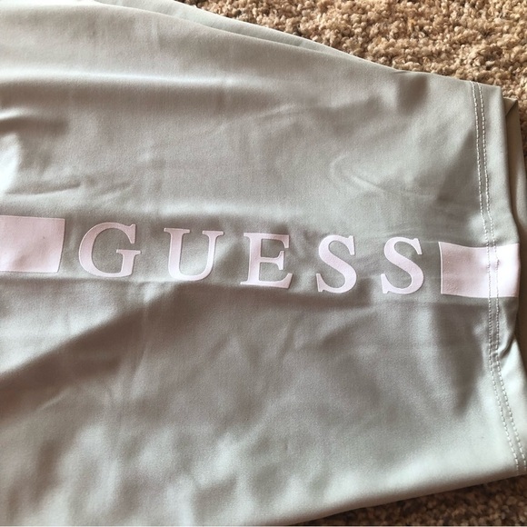 Guess / NWT/ Women's Green Xolani Logo Biker Shorts/ XL and L - Picture 3 of 8